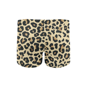 Leopard print design pattern Men's Swimming Trunks