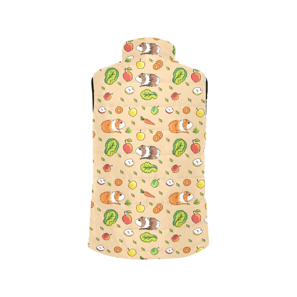 Guinea Pig Pattern Print Design 05 Women's Padded Vest