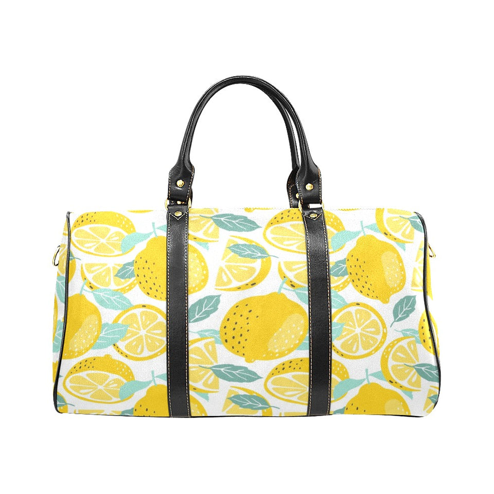lemon design pattern Travel Bag