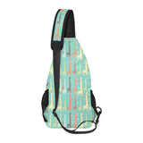 Giraffe Pattern Print Design 01 All Over Print Chest Bag