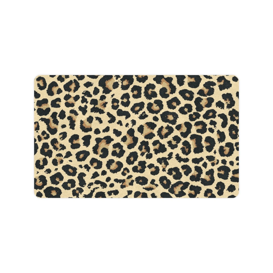 Leopard print design pattern Doormat