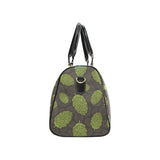 Hop pattern black background Travel Bag