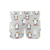 Cute Penguin christmas pattern Men's Swimming Trunks