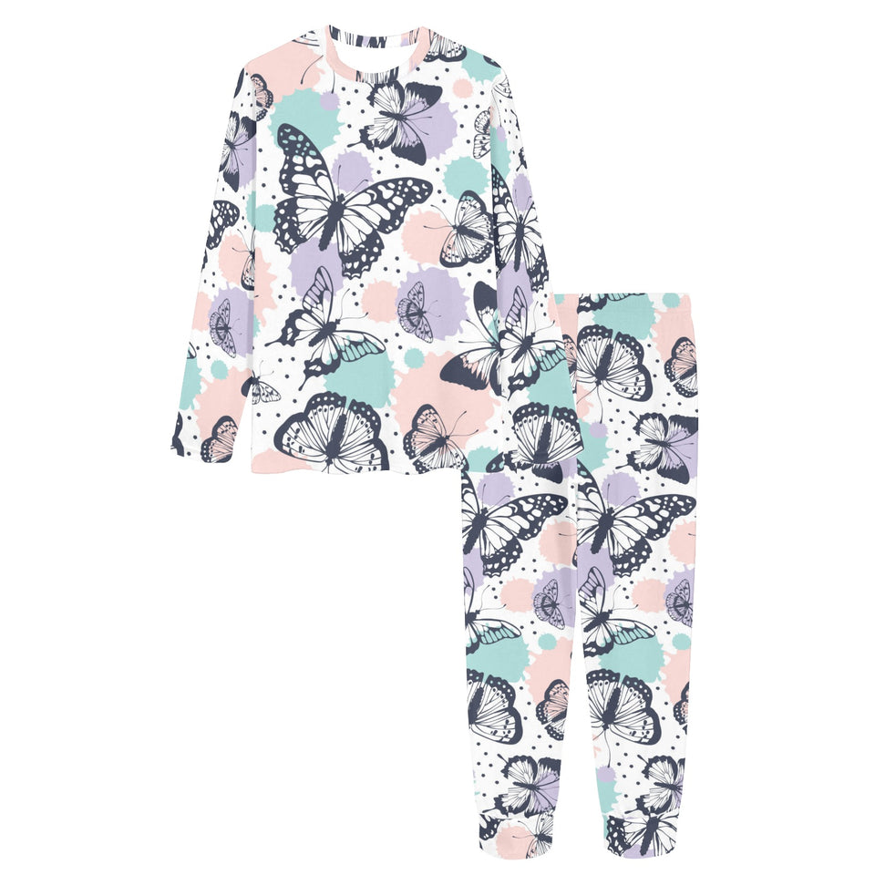 Butterfly pattern Women's All Over Print Pajama Set