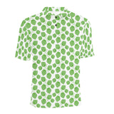 Hop pattern background Men's All Over Print Polo Shirt