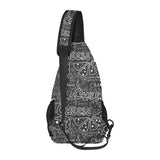 Handwritten cheese pattern All Over Print Chest Bag