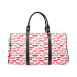 Lips Pattern Print Design 05 Travel Bag
