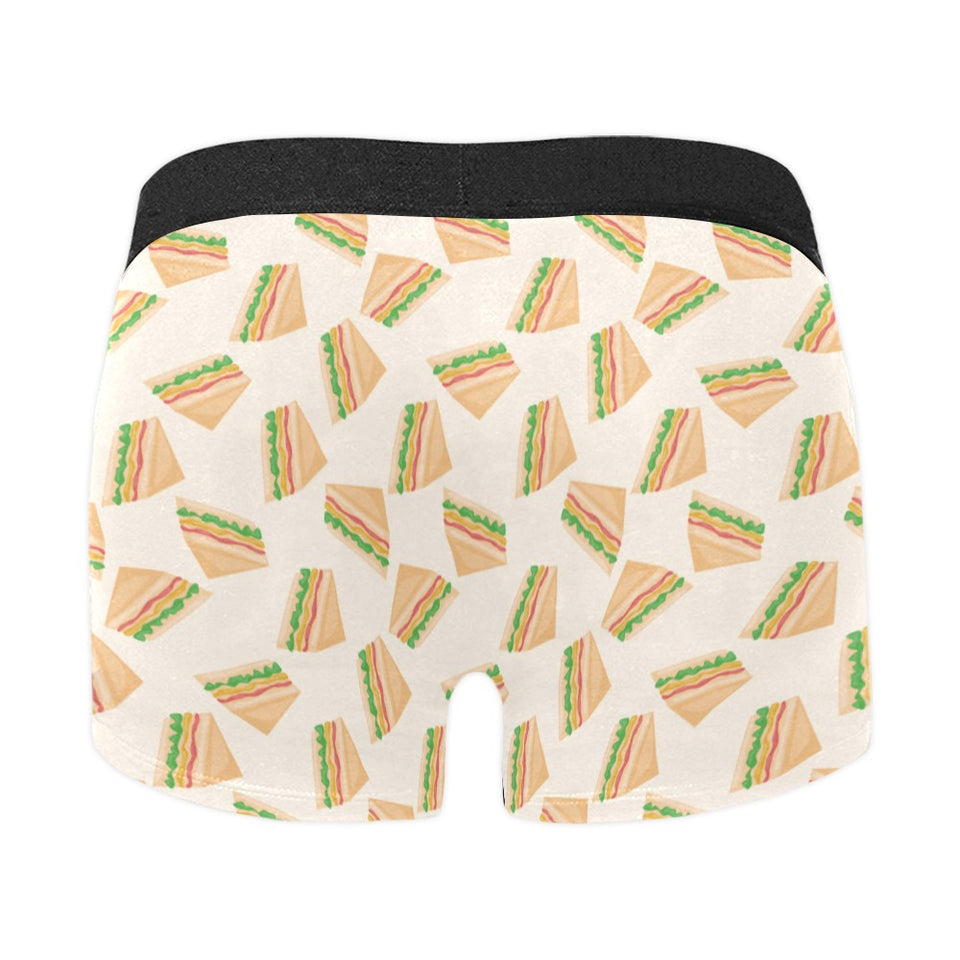 Sandwich Pattern Print Design 01 Men's All Over Print Boxer Briefs Men's Underwear