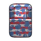 American football ball star stripes pattern Car Seat Back Organizer