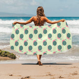 Snail Pattern Print Design 04 Beach Towel