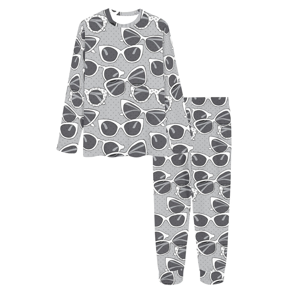 Sun Glasses Pattern Print Design 04 Women's All Over Print Pajama Set
