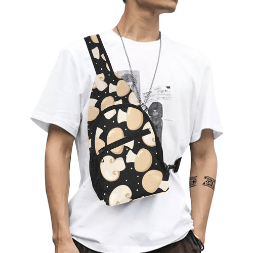Champignon mushroom pattern All Over Print Chest Bag