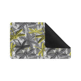 Hand drawn dragonfly pattern Doormat