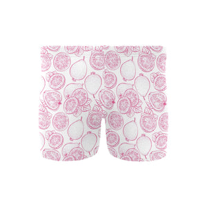 Sketch guava pattern Men's Swimming Trunks