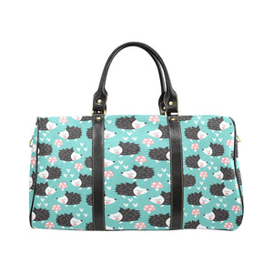 Hedgehog Pattern Print Design 03 Travel Bag