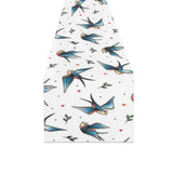Swallow Pattern Print Design 04 Table Runner