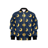 Moon star pattern Kids' Boys' Girls' Bomber Jacket