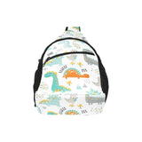 Cute funny kids dinosaurs pattern All Over Print Chest Bag