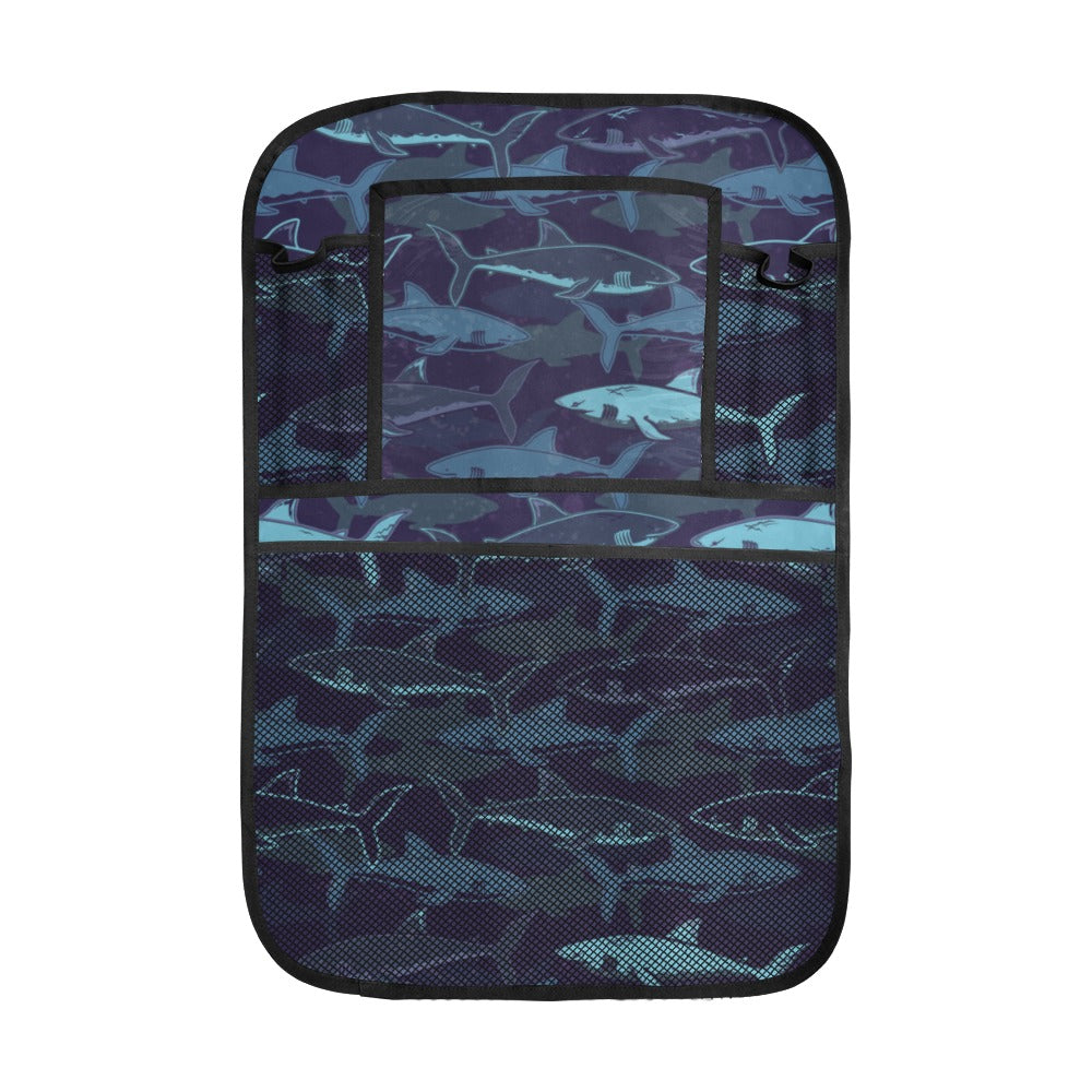 Shark pattern Car Seat Back Organizer