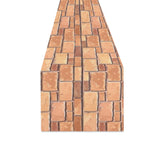 Brick Printed Pattern Print Design 04 Table Runner