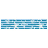 Starfish blue blackground Table Runner