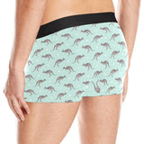 Kangaroo pattern background Men's All Over Print Boxer Briefs Men's Underwear