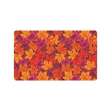Autumn maple leaf pattern Doormat