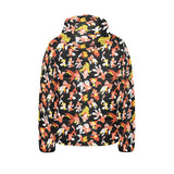 Goldfish Pattern Print Design 03 Kids' Boys' Girls' Padded Hooded Jacket