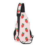 Strawberry beautiful pattern All Over Print Chest Bag