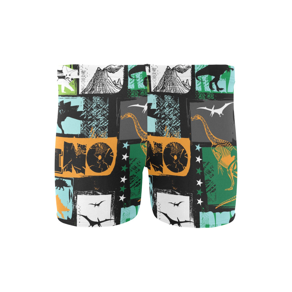 dinosaurs print pattern Men's Swimming Trunks