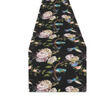 Hummingbird Pattern Print Design 03 Table Runner