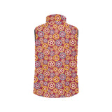 Gear Pattern Print Design 04 Men's Padded Vest