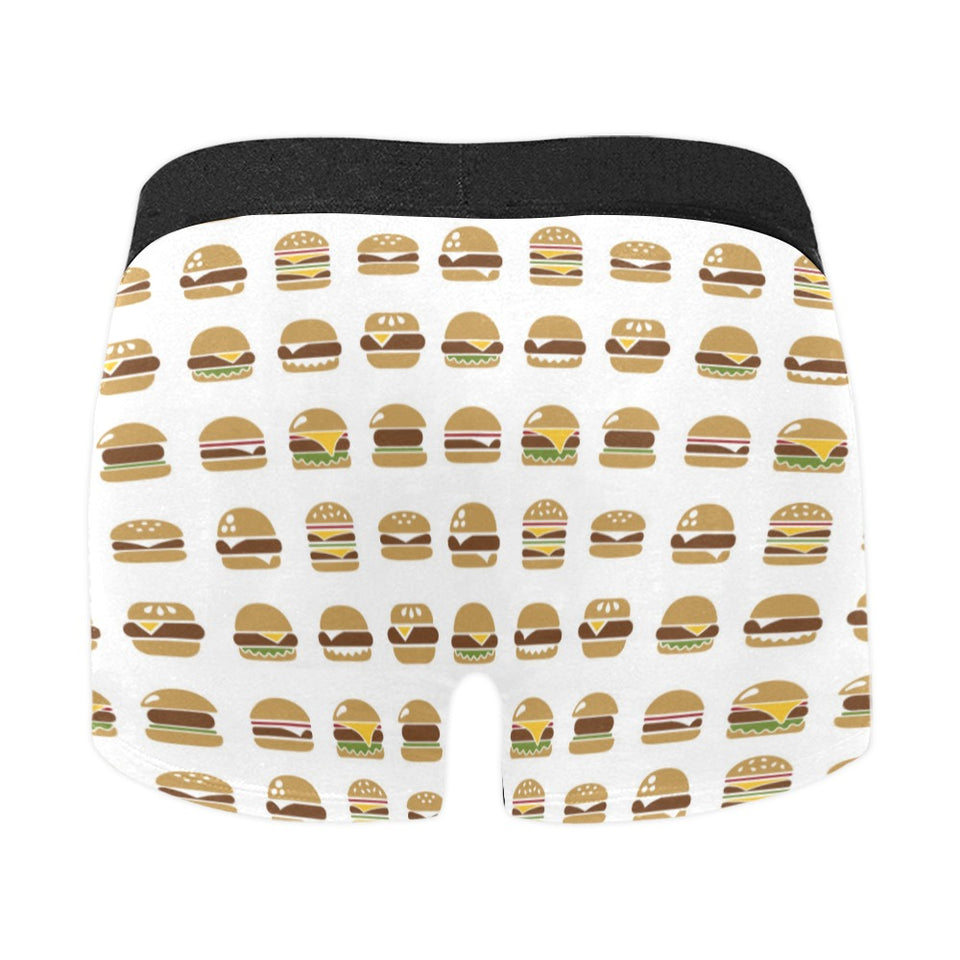 Hamburger Pattern Print Design 02 Men's All Over Print Boxer Briefs Men's Underwear