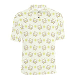 Cute cartoon frog baby pattern Men's All Over Print Polo Shirt
