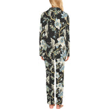 Japanese crane ornament elements Women's Long Pajama Set
