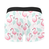 Cute flamingo pattern Men's All Over Print Boxer Briefs Men's Underwear