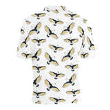 Eagle Pattern Print Design 03 Men's All Over Print Polo Shirt