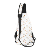Jack Russel Pattern Print Design 05 All Over Print Chest Bag