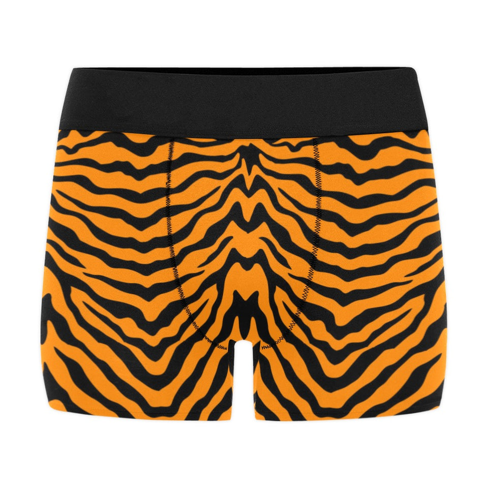 Bengal tigers skin print pattern Men's All Over Print Boxer Briefs Men's Underwear