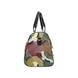 Japanese cranes flying forest dot pattern Travel Bag