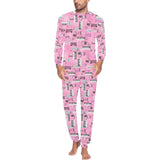 Piano Pattern Print Design 01 Men's All Over Print Pajama