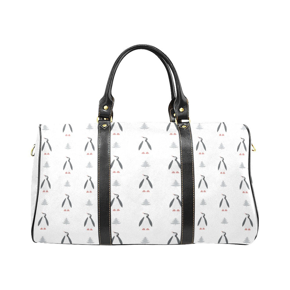 Penguin pattern Travel Bag
