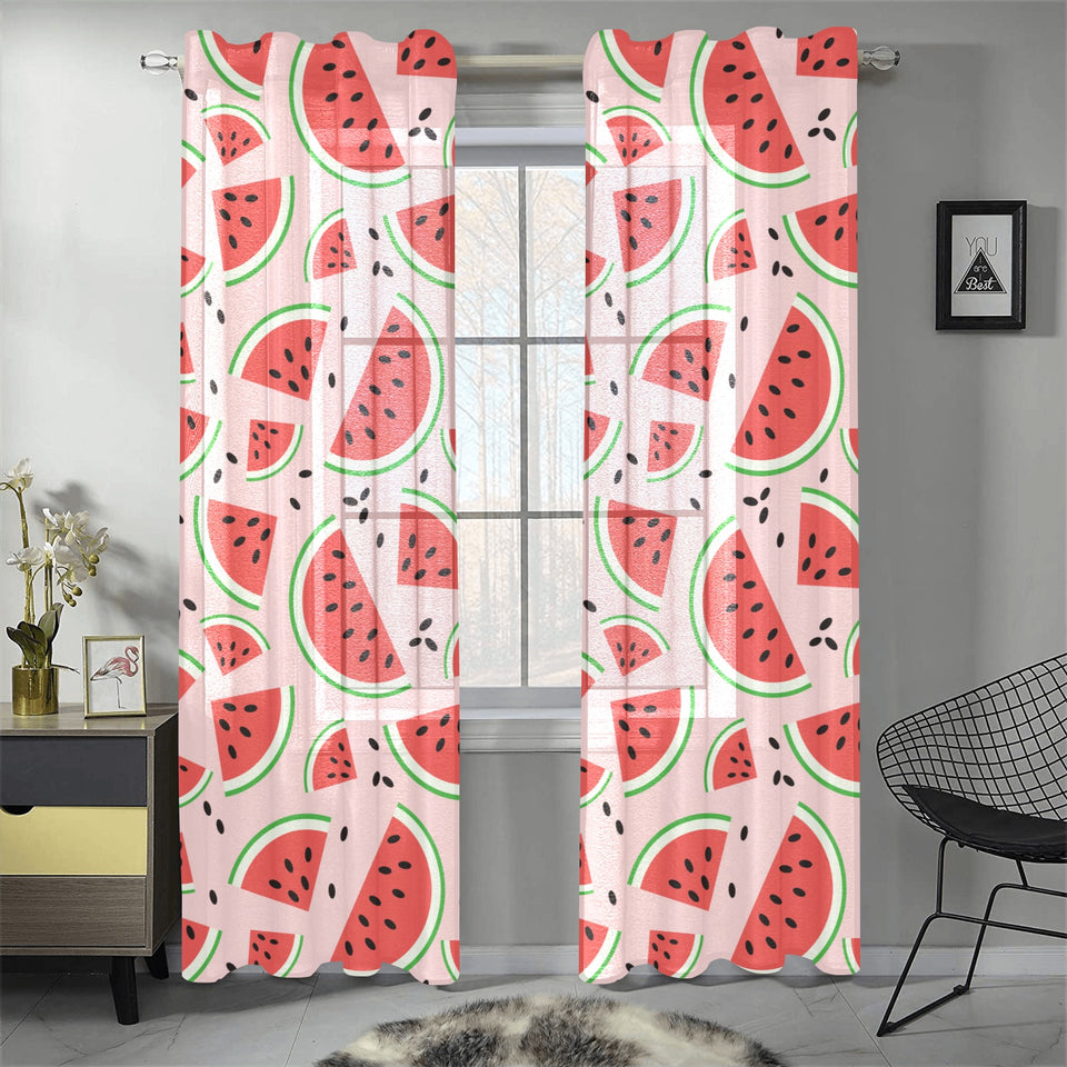 Watermelon pattern Gauze Curtain