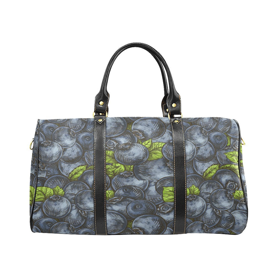 blueberry pattern Travel Bag