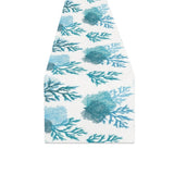 Coral Reef Pattern Print Design 04 Table Runner