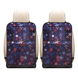Red blue star pattern Car Seat Back Organizer