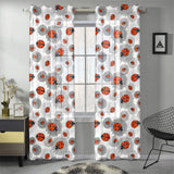 Ladybug Pattern Print Design 05 Gauze Curtain