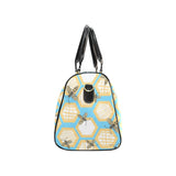 Bee honeycomb pattern Travel Bag