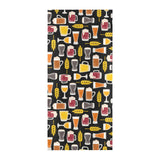 Beer type pattern Beach Towel