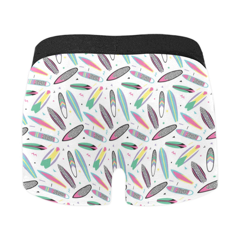 Surfboard Pattern Print Design 04 Men's All Over Print Boxer Briefs Men's Underwear